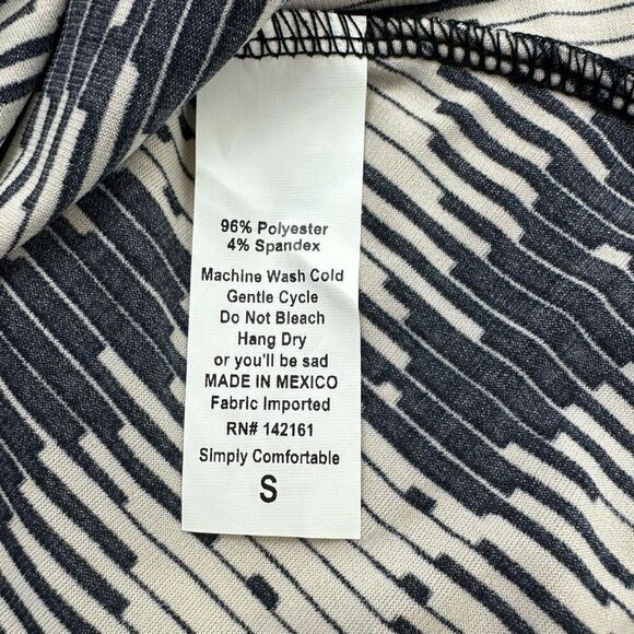 LuLaRoe Maddison black and tan print skirt NWT size S - Picture 6 of 8